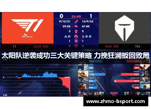 太阳队逆袭成功三大关键策略 力挽狂澜扳回败局