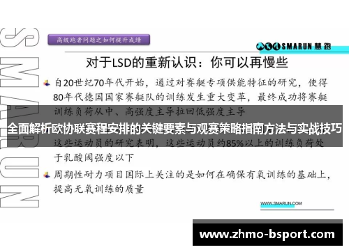 全面解析欧协联赛程安排的关键要素与观赛策略指南方法与实战技巧