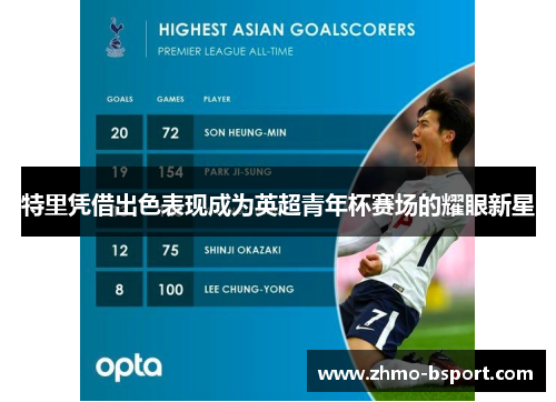 特里凭借出色表现成为英超青年杯赛场的耀眼新星