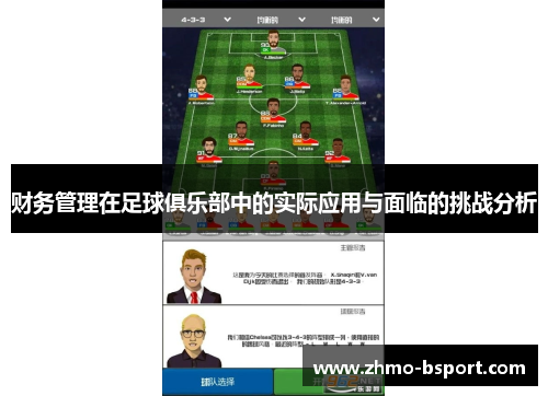 财务管理在足球俱乐部中的实际应用与面临的挑战分析